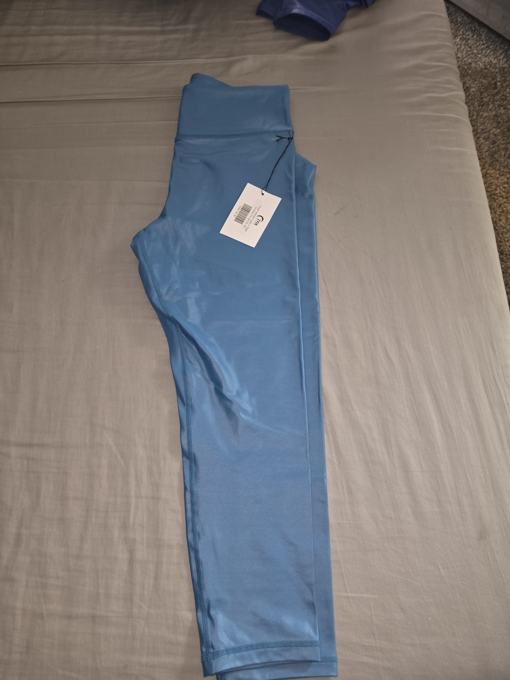 ZYIA Sky Blue High-Waist Active Leggings
